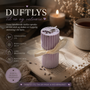 Lavendel duftlys