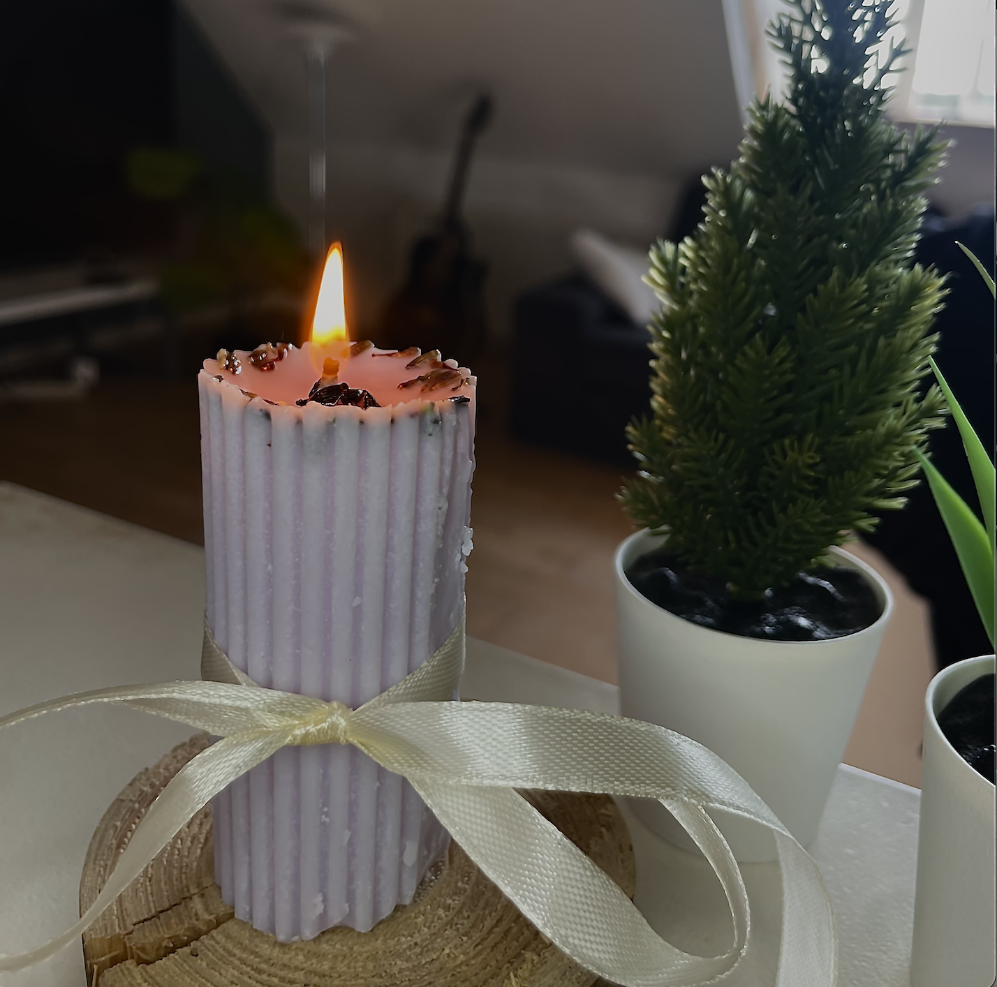 Lavendel duftlys - Image 3